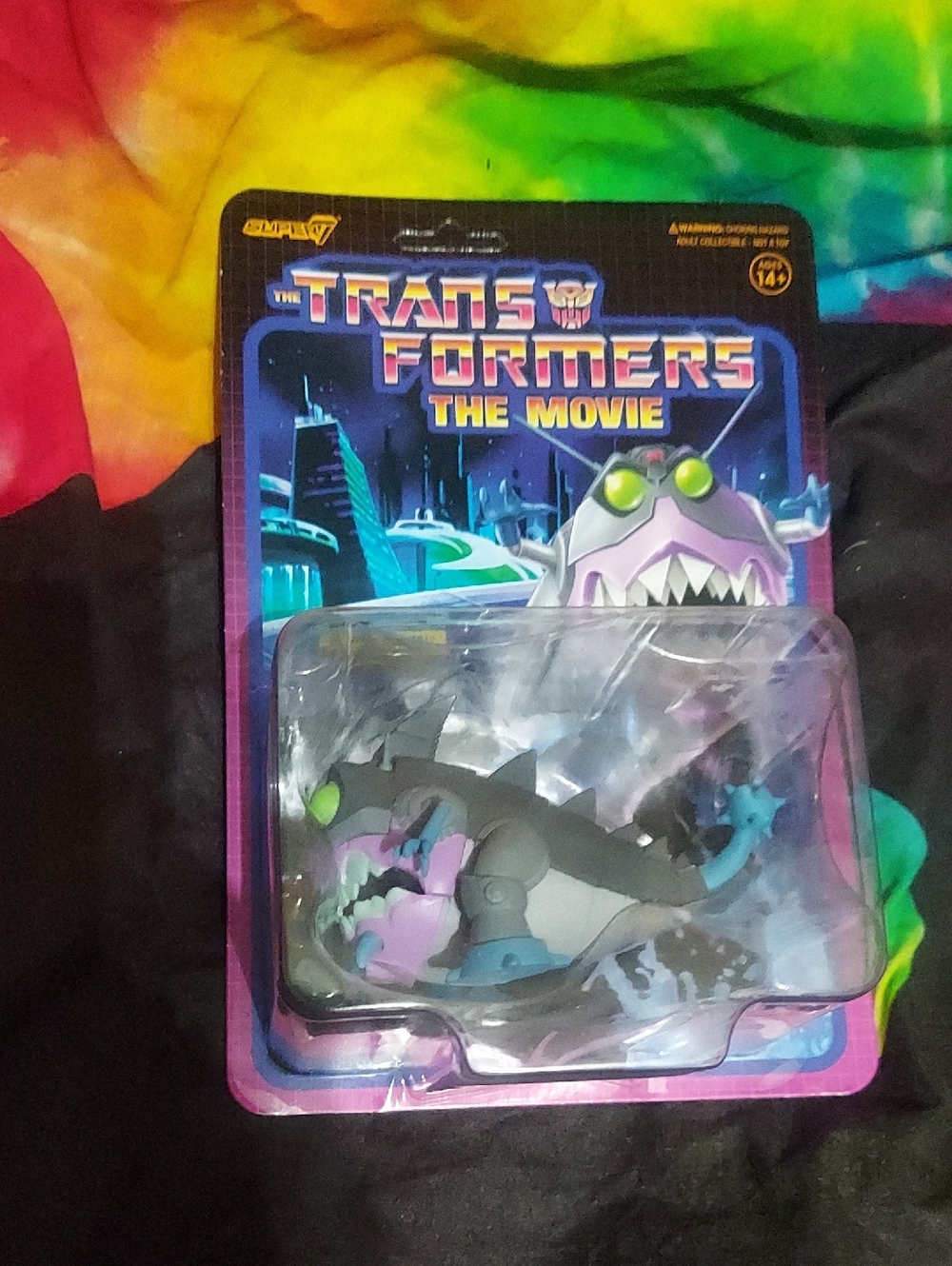 Nwt! Collectable Transformers The Movie X Super7 Sharkticon